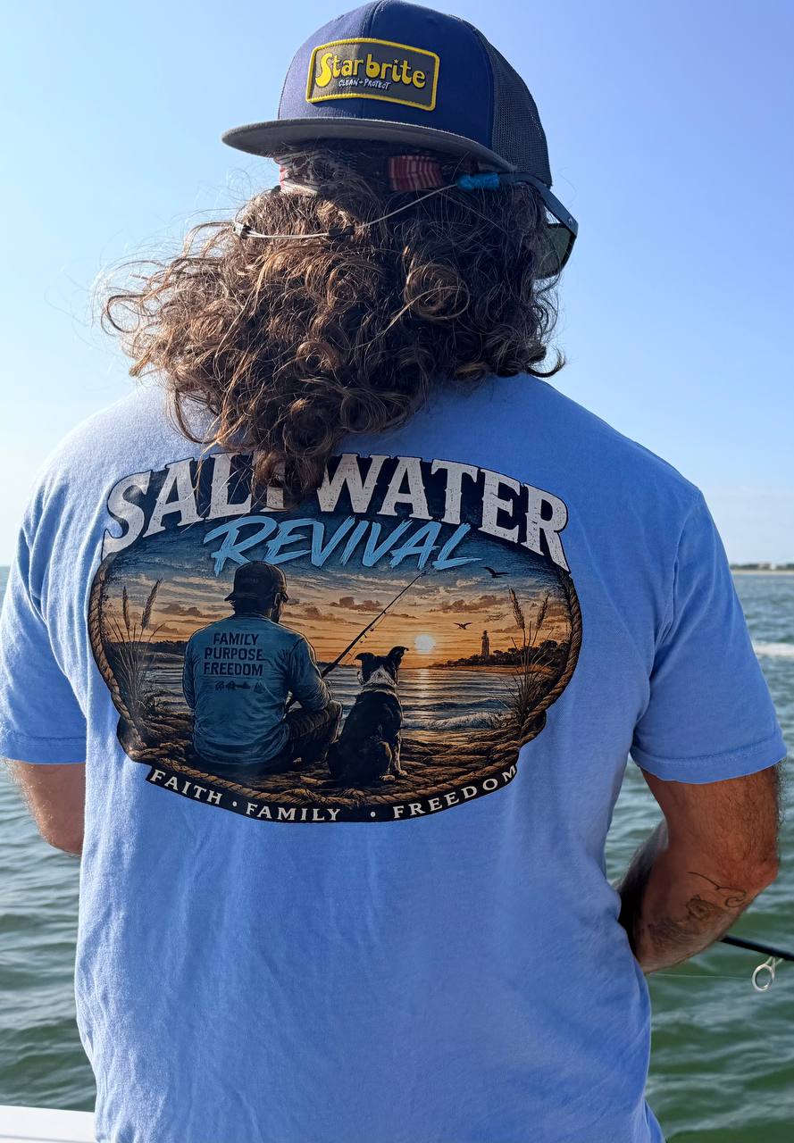 Saltwater Revival – Original Sunset Tee